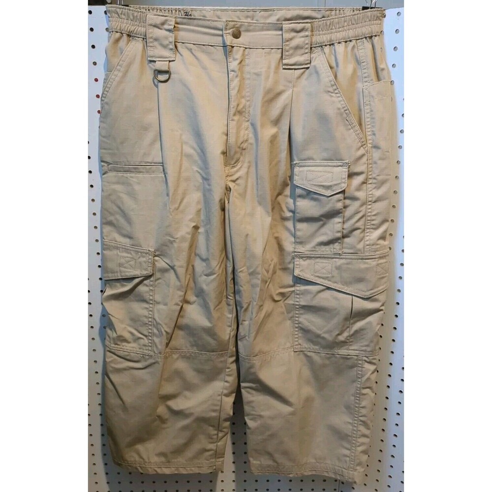 Propper Cargo Pants 36 Brown Khaki Pockets Stretch Tactical